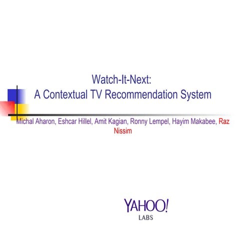Watch-It-Next: A Contextual TV Recommendation System