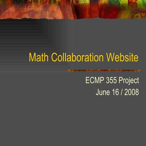 Math problem solver | PPT
