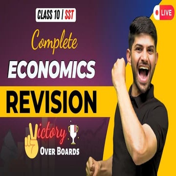 Economics note of class 10 related to social science