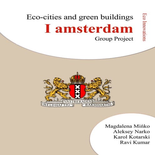 I am ECO (Amsterdam eco-city project)