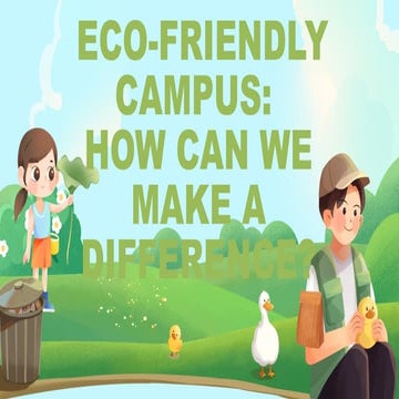 Eco-Friendly Living.ppt BIRLA OPEN MIND INTERNATIONAL SCHOOL | PPTX