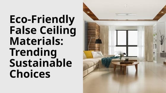 Stunning Eco-Friendly Ceiling Finishes image