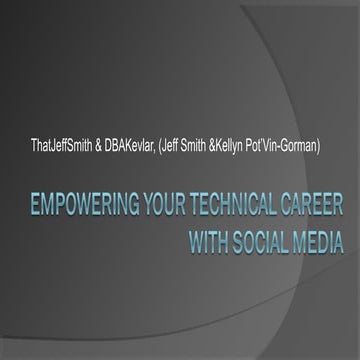 Jeff and Kellyn's ECO Keynote, Pt. 2