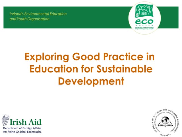 Education for Sustainable Development