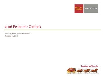 Wells Fargo - SDBJ 2016 Economic Trends