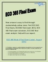 Eco 365 final exam 3030 essay 04 image
