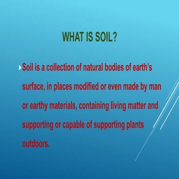 Eco 4                             soil physical and  chemical properties  