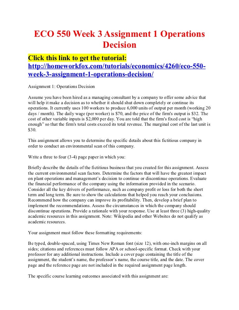 Eco 550 assignment 1 essay 08 picture