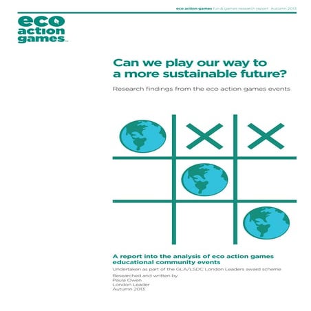 Can we play our way to a more sustainable future?