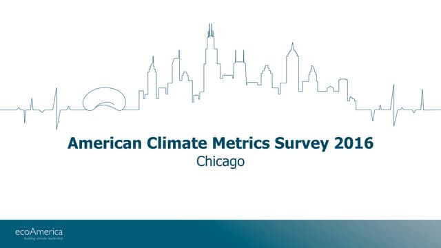 American Climate Metrics Survey 201...
