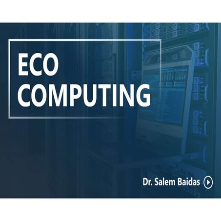 Eco Computing | PDF