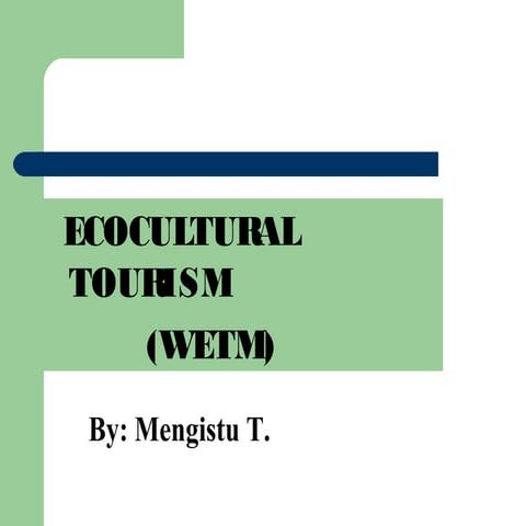 Ecocultural mengistu