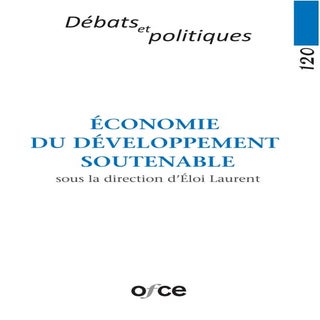 Economie du développement soutenable