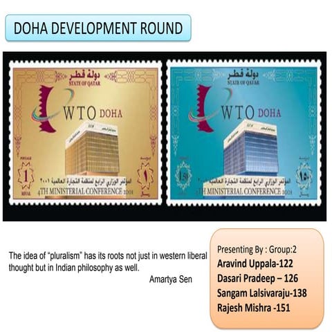 Doha round International economics