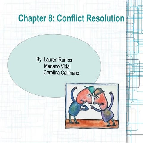 Conflict Resolution
