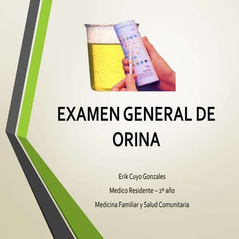 examen de orina