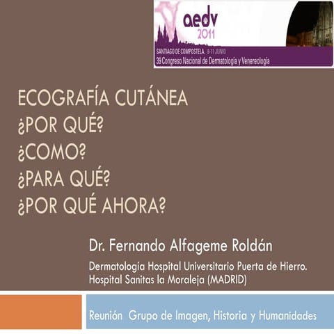 Ecografía cutánea santiago2011
