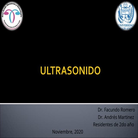 seminario y descripcion sobre principios básicos del ultrasonido | PPT