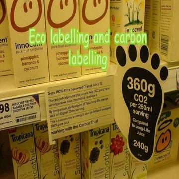 Ecolabelling