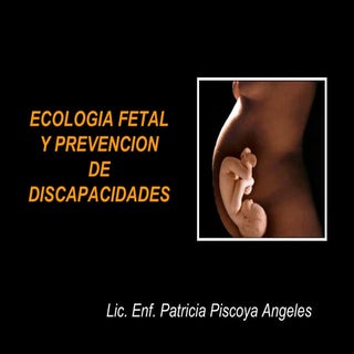Ecologia Fetal Y Prevencion De Disc...