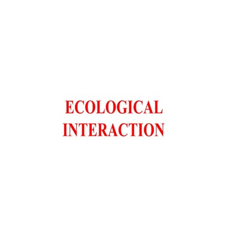 Ecological interaction std 8 lp3