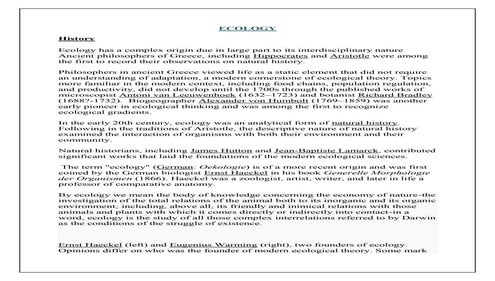 histroy-of-ecology-ppt
