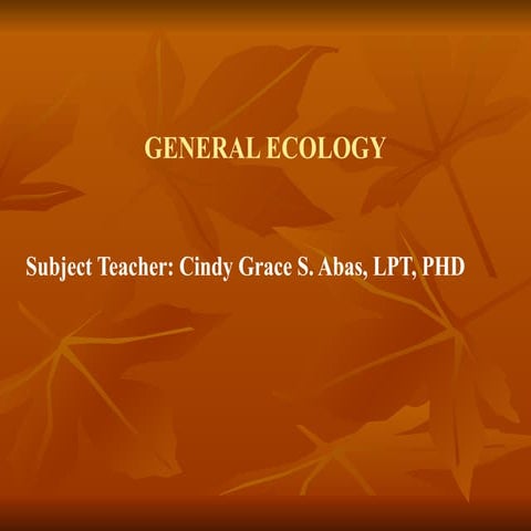 ECOLOGY-LEC_ENVIRONMENTAL PROTECTION-1.pptx