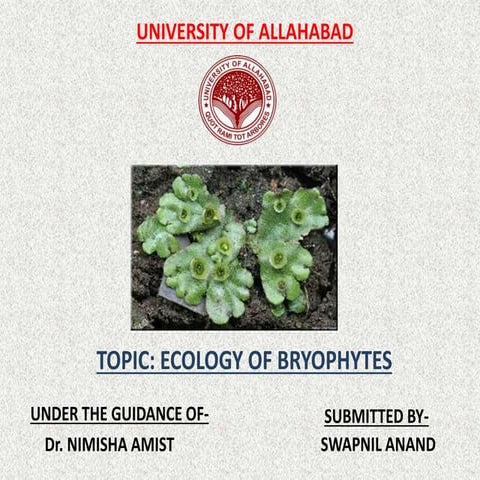 Ecology of bryophytes- Swapnil.pptx