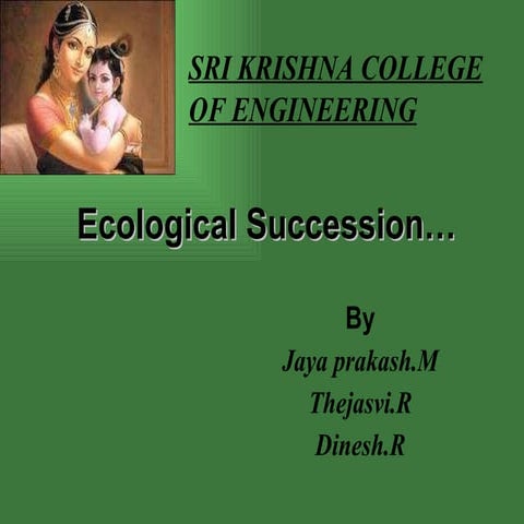Ecological succession