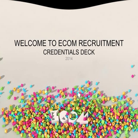 ECOM Recruitment Credentials Deck