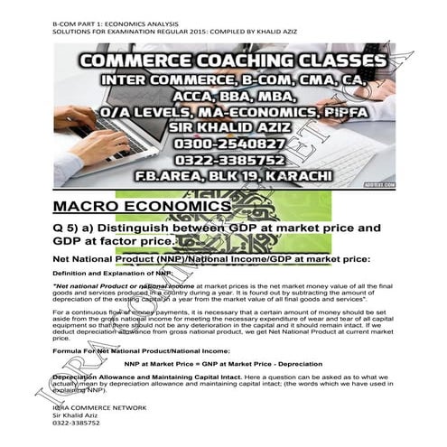 B-COM part 1 Regular 2015