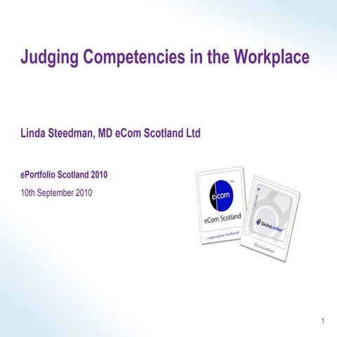 Judging Competencies in the Workplace