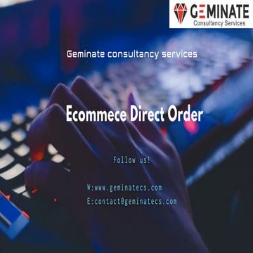 Ecommerce Direct Order