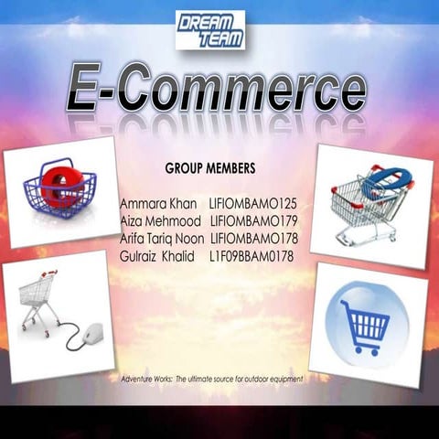 E commerce presentation