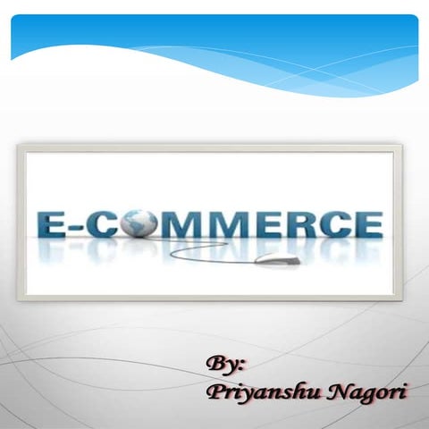 E commerce presentation | PPTX