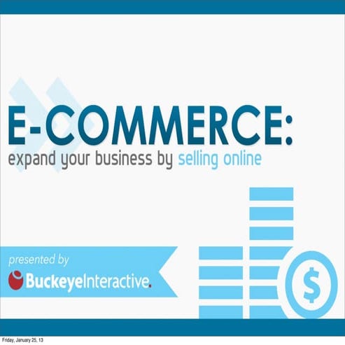 E-Commerce by Buckeye Interactive