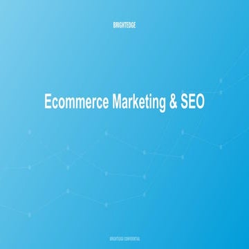 Ecommerce industry-webinar-deck