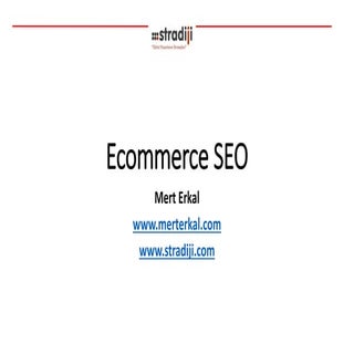 E-Ticarette SEO