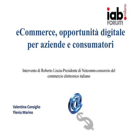 E commerce opportunità digitale per aziende e consumatori