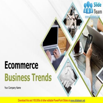 Ecommerce Business Trends PowerPoint Presentation Slides 