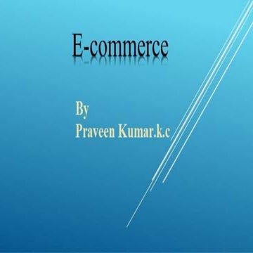 Ecommercebypraveen