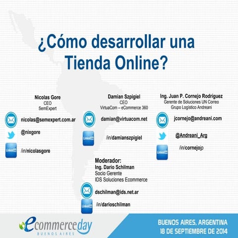 EcommerceDay Argentina 2014 - Comisión de Plataformas