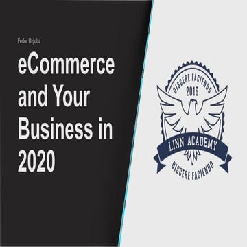 eCommerce and Your Business in 2020