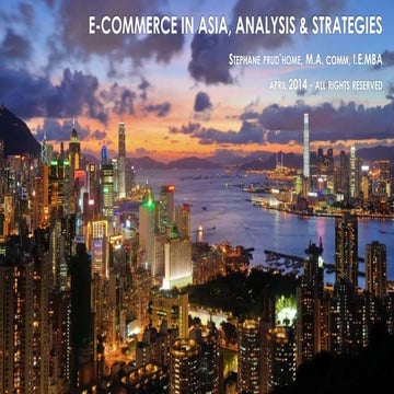 eCommerce in Asia, analysis & strategies