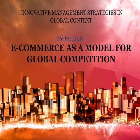 E commerce MODEL