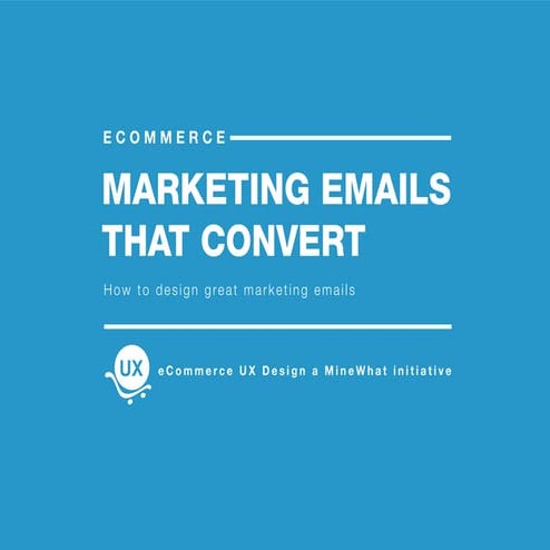 eCommerce marketing email