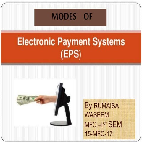 E -payment ppt