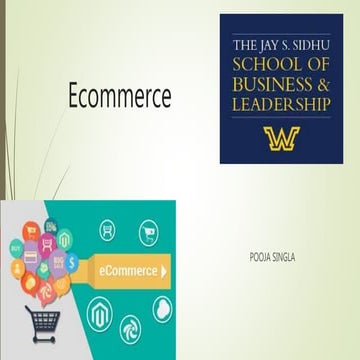 Ecommerce presentation