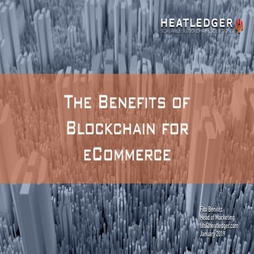 The Benefits of Blockchain for eCommerce