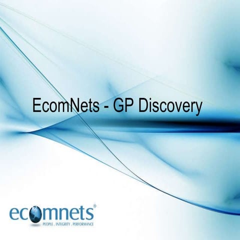 Ecom Nets   Ms Dynamics Gp